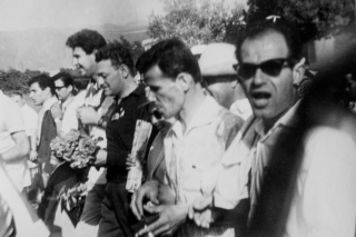 Προσωπικό αρχείο Βαγγέλη Παρετζόγλου - Πορεία ειρήνης οικοδόμων τη δεκαετία του '60